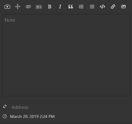 Markdown Editor for Notes