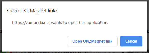 Open URL:Magnet link" nor working | Vivaldi Forum