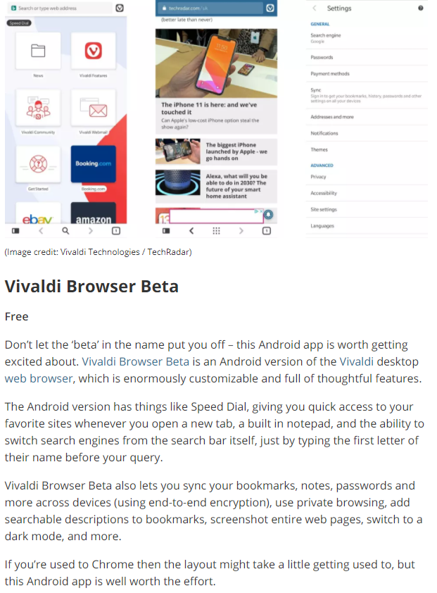 The Best Android Apps 2020 Stock Up Your Android Phone Vivaldi Forum