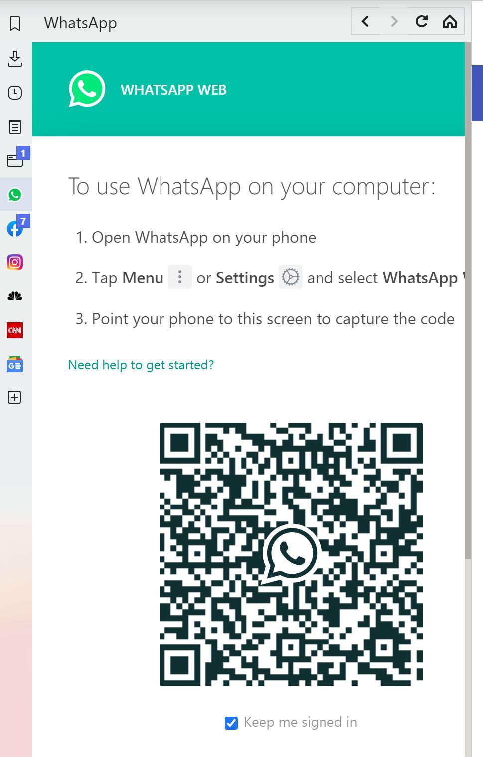 Whatsapp in the sidebar | Vivaldi Forum