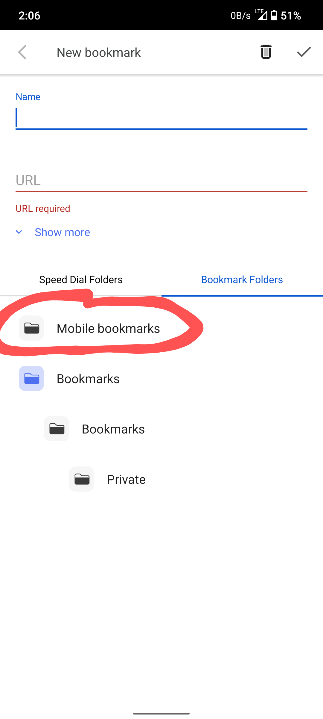 Cannot see Mobile Bookmarks folder in Vivaldi's bookmarks | Vivaldi Forum