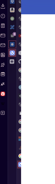 Vertical Tabs should not be visible in fullscreen mode - Vertical